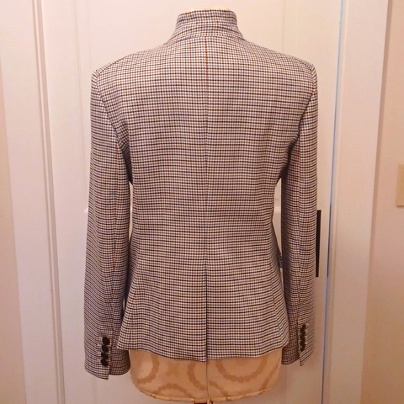 Veronica Beard Farley Houndstooth Dickey Jacket 10 EUC - Picture 2 of 15